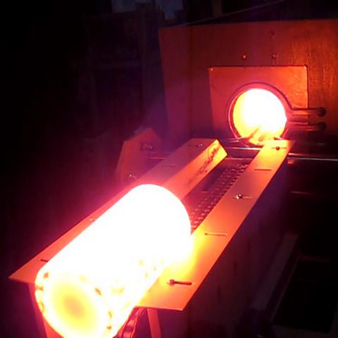 Intermediate frequency heating furnace
